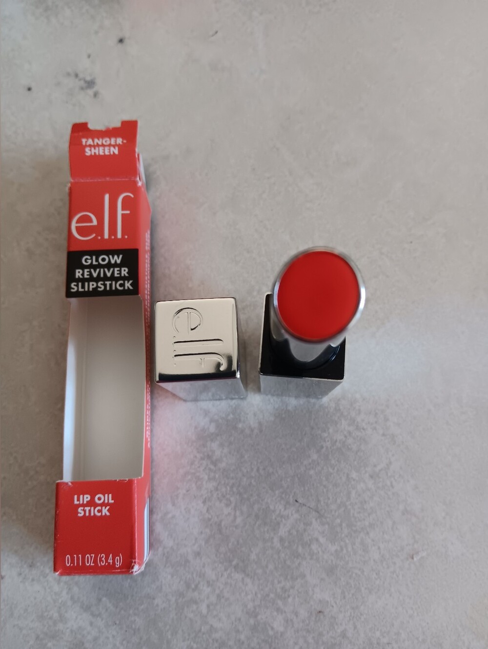 Elf Glow Reviver Slipstick Lip Oil Stick - Red (Tanger-Sheen)